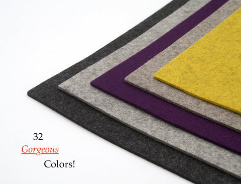 Merino Wool Felt by the Yard