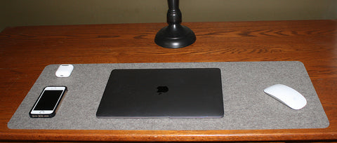 3mm Merino Wool Felt Desk Mats and Laptop Pads feltplanet