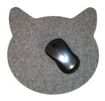 CATS! Oversized Mouse Pads in 5mm Thick Virgin Merino Wool Felt