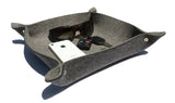 Square Valet Tray in 5mm Thick Virgin Merino Wool Felt