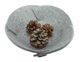 Medium Bowls in 5mm Thick Virgin Merino Wool Felt