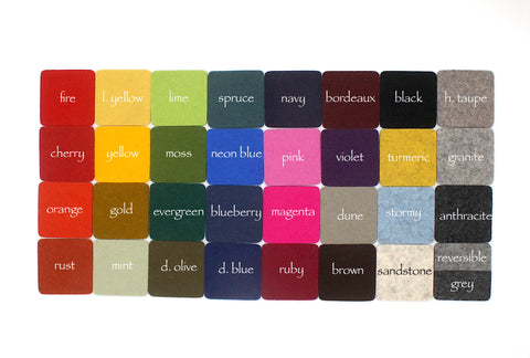 3mm Thick Merino Wool Felt by the Yard